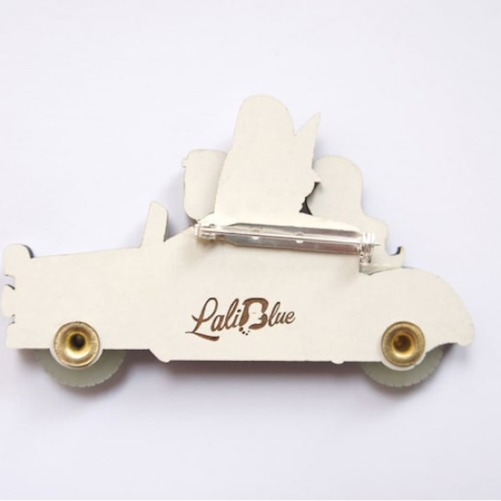 New “Frankenstein's car brooch” by LaliBlue - Picture 6 of 7